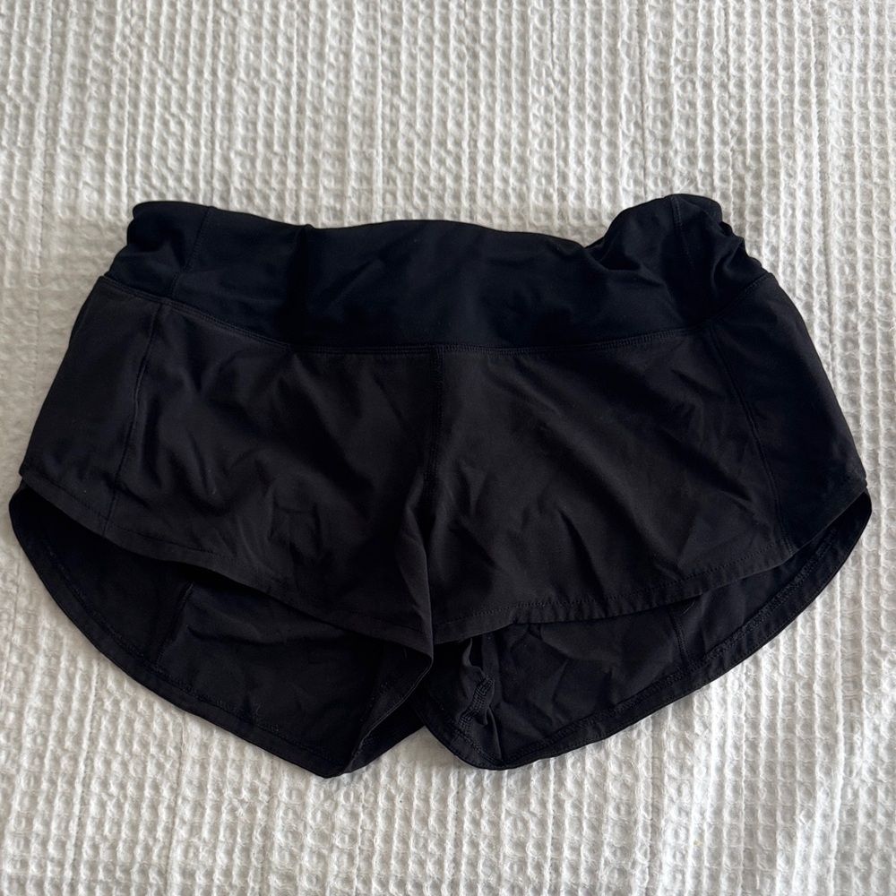 Lululemon Athletica Black Athletic Shorts